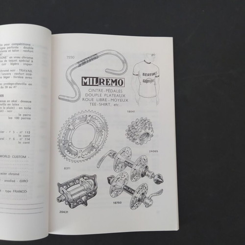 Vintage Bertin Bicycle Accessories Catalog 1979, like new