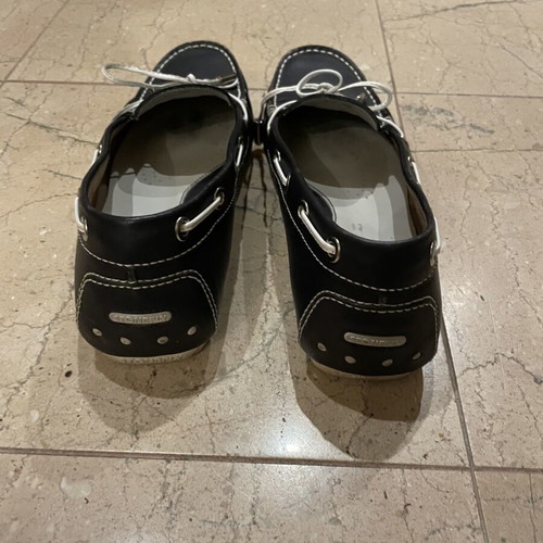 Stonefly leather nautical shoes like new, blue, size 38