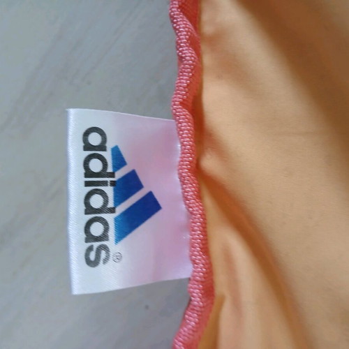 Adidas vintage 2001 backpack like new, coral orange