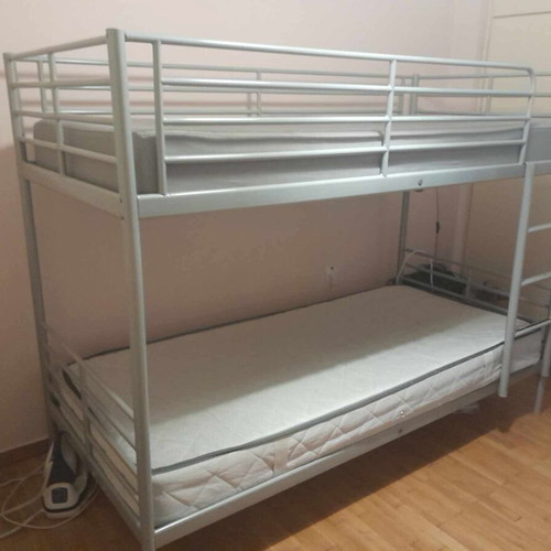 IKEA metal bunk bed like new