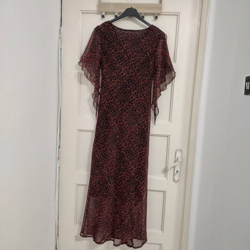Ancient Greek style dress like new, size M, black and red