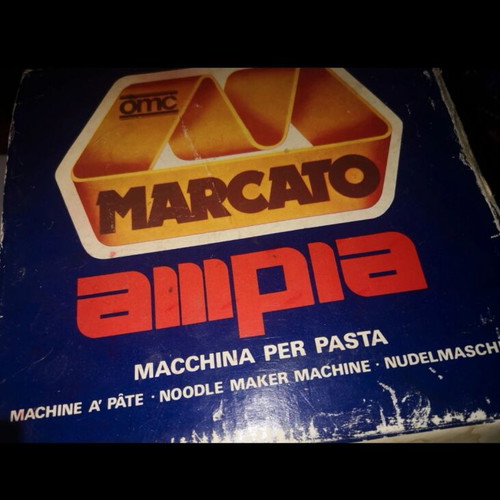 Marcato Ampia pasta machine like new, Italian quality