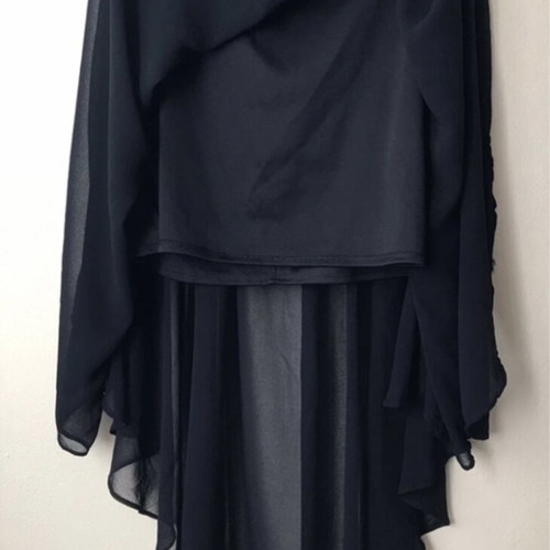 Bershka Asymmetric Blue Skirt New, Size L