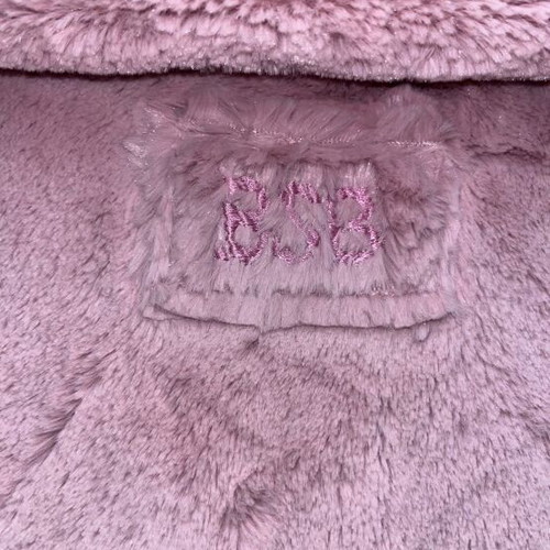 BSB faux fur pink like new, short jacket