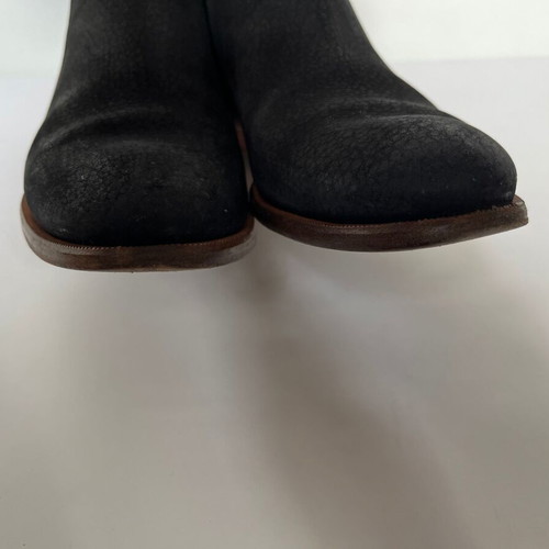 Louis Vuitton leather ankle boots used, size 38.5, black