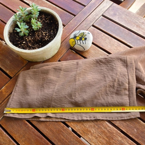 Culotte pants like new, brown, size M 38 10