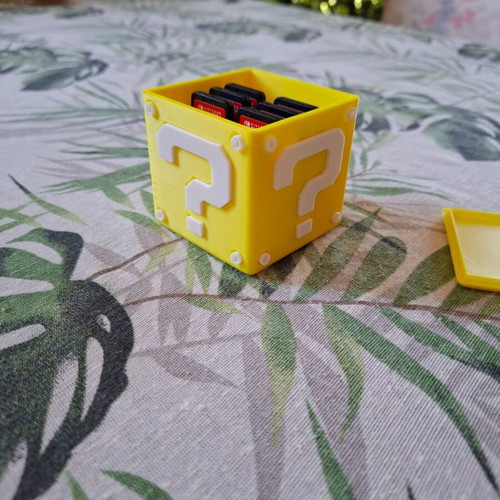 Калъф за игри Nintendo Switch Super Mario Question Mark нов