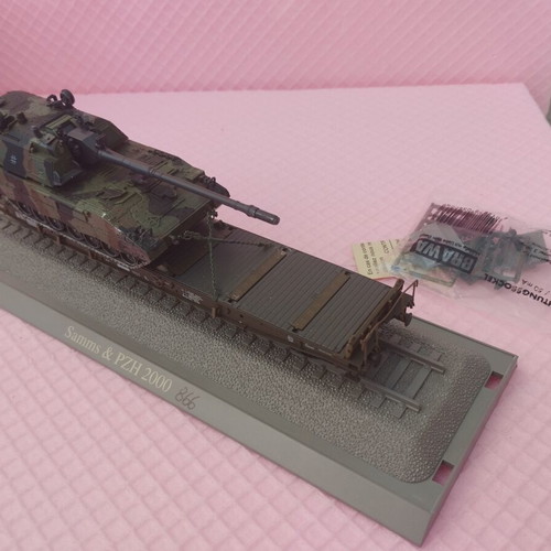 Roco HO Scale Wagons like new for two-rail system, military transport