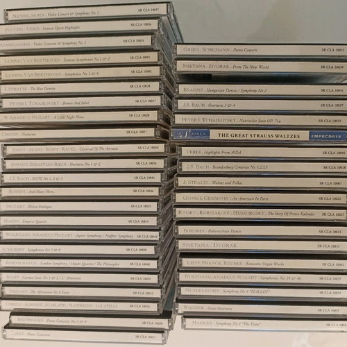 Classical music CD collection used, 41 pieces