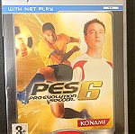  Sony PlayStation 2 KONAMI PES 6 Σε πολύ καλή κατάσταση Τιμή 10 Ευρώ