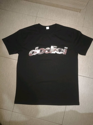 Tshirt black size L new 50% polyester 50% cotton