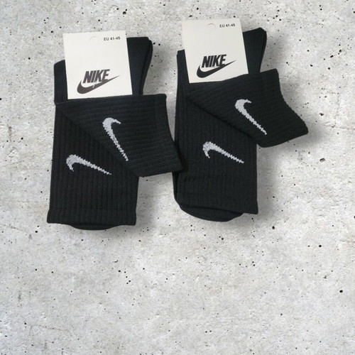 Nike socks new, black, set of 2 pairs