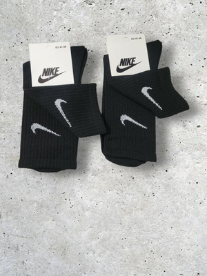 Nike socks new, black, set of 2 pairs