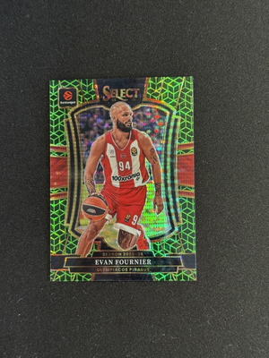 Panini Select EuroLeague 2025-26 Evan Fournier Spectris Green FOTL κάρτα σαν καινούργιο 1/5