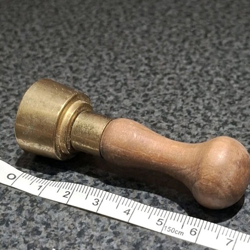 Scania 1891–1991 brass seal like new