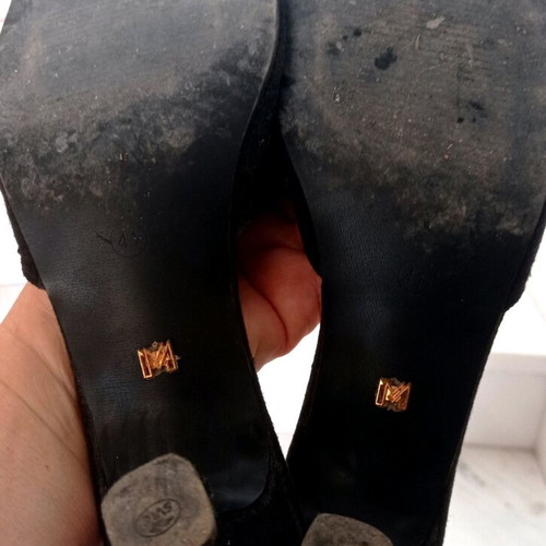 MariaMare mules sandals used, black, size 41