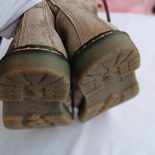 Electric Coolway Floral Suede Combat Boots used, size 36, vintage 2000s