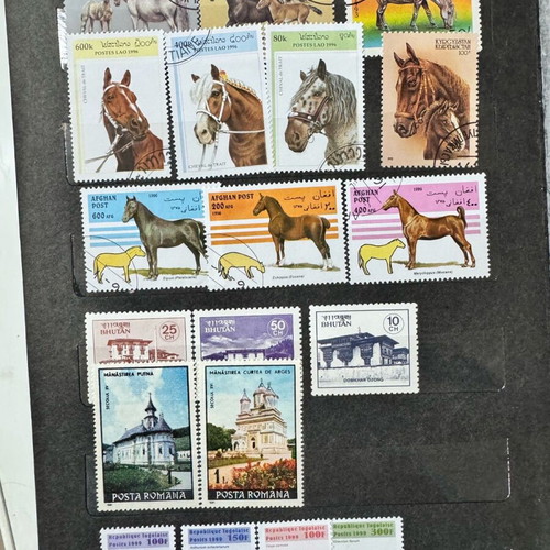 Old used stamps