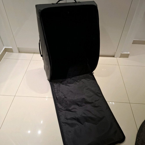 Brio Go travel bag used for stroller and travel black