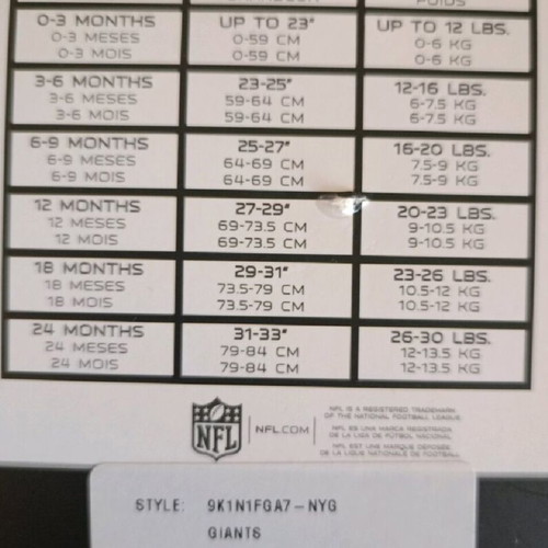 NFL Baby Rompers