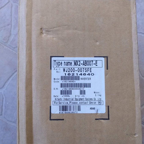 Omron Inverter 0.75Kw new, missing front cover