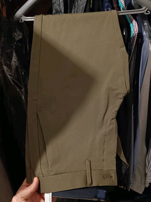 Zara suit pants like new, khaki