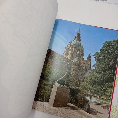 Old and rare books used, three languages: German, English, French