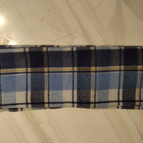 Vintage single pure virgin wool blanket Omega, new