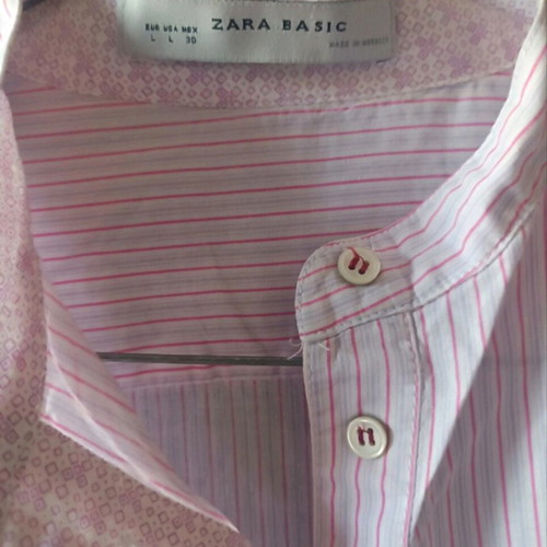 ZARA Striped Long Shirt Size L Like New