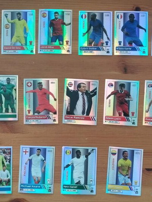 Αυτοκόλλητα Golden Stars world football 2018 καινούργια, πακέτο 25 τεμ.