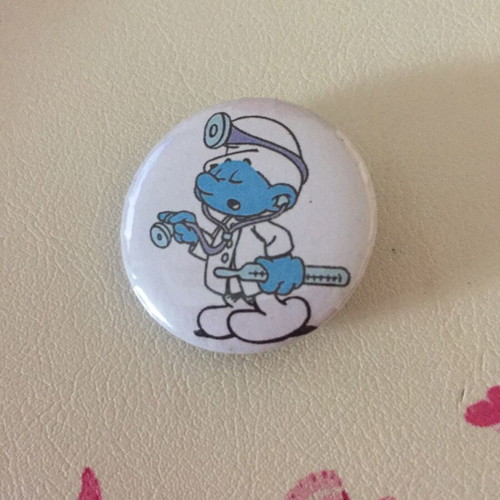 Smurf pin new