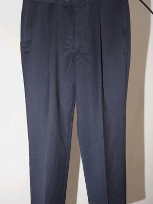 Marks & Spencer wool pants Large dark blue like new