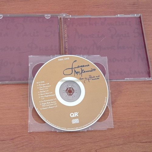 CD Loreena McKennitt Live in Paris and Toronto used