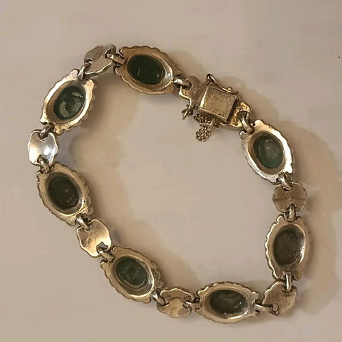 Antique silver 925 bracelet like new with cypress shades