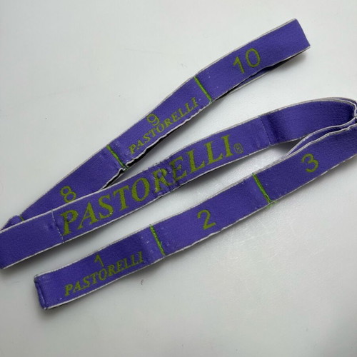 Pastorelli rhythmic exercise band used, purple