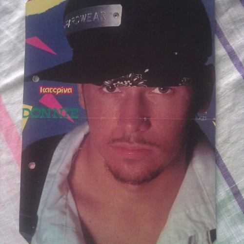 Skid Row & New Kids On The Block poster used, Katerina magazine