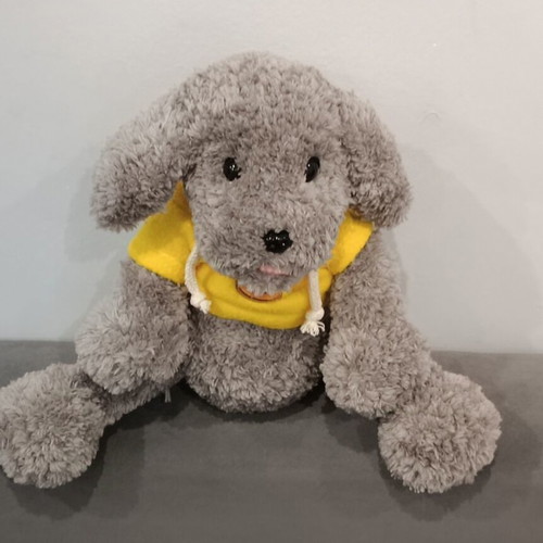 Handmade knitted puppy custom made