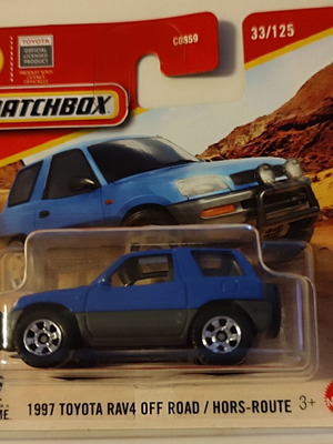 Toyota RAV4 Off Road Matchbox toy car new