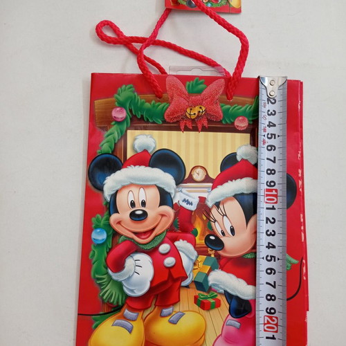 Disney Mickey and Minnie packaging paper bags used