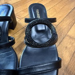 Sandals new, size 37, black
