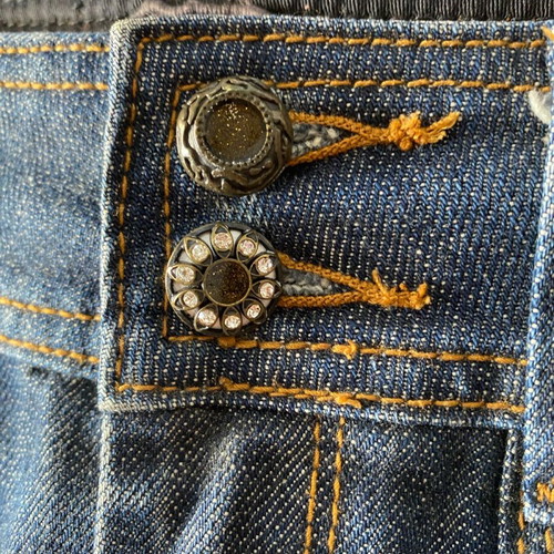Fracomina denim skirt size 42/27 like new, short, blue