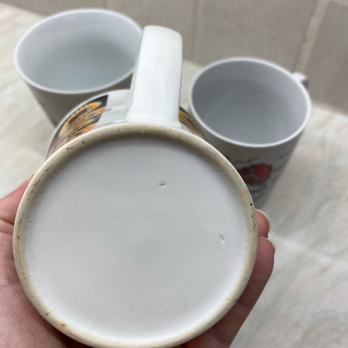 Mugs new, set of 3 pieces