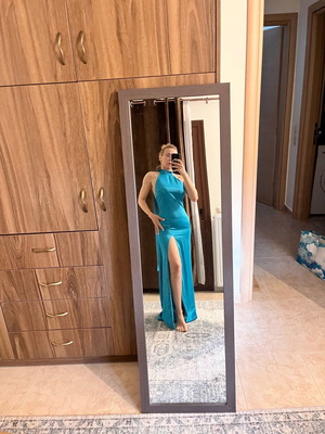 Custom-made dress size S like new