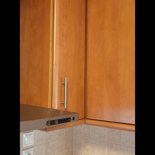 Kitchen cabinets set with magic corner and drawers