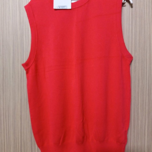 Zara sleeveless women's top new red size S