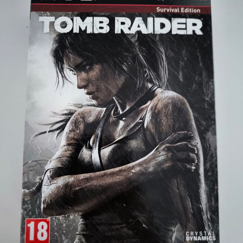 Tomb Raider Survival Edition Collector's Edition PS3 game like new
