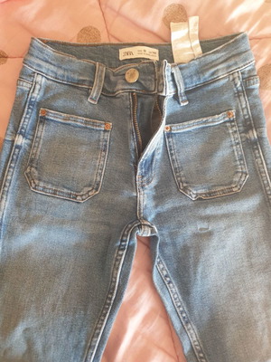 Τζίν παντελόνι Zara μεταχειρισμένο για κορίτσι 10 ετών