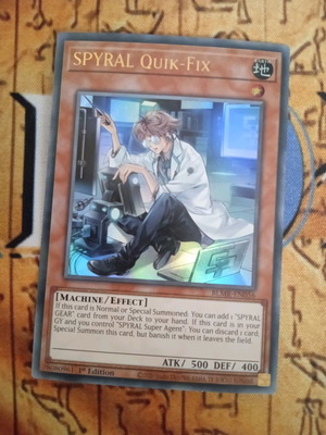 Spyral Quick-Fix Effect Monster μεταχειρισμένο, Ultra Rare