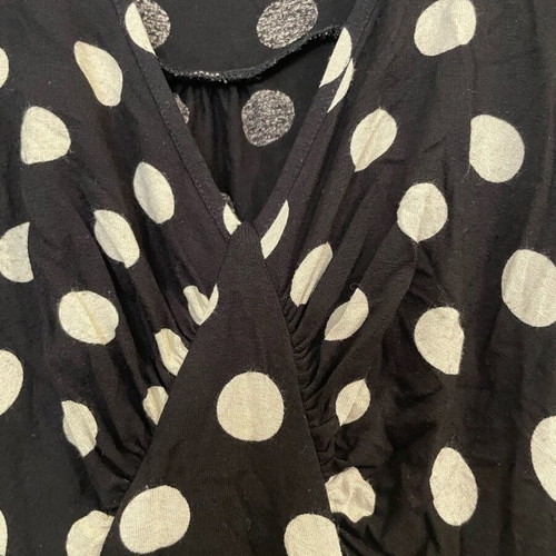 Evans polka dot rockabilly dress used, size UK 18-EU 46