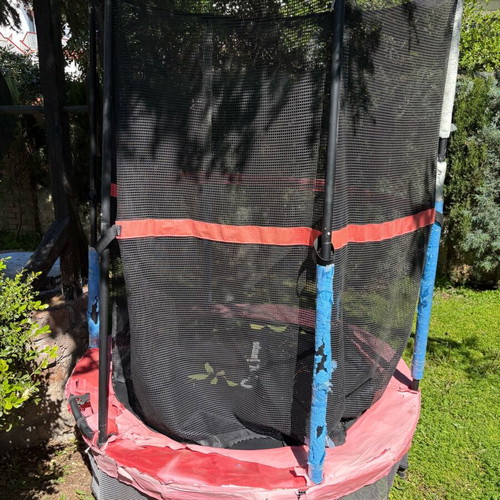 Children's trampoline used